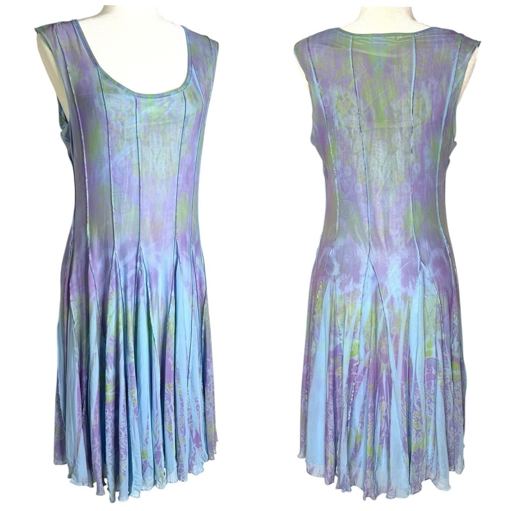 Y2K One World Live And Let Live Dress MP Ethereal Whimsical Fairy Balletcore